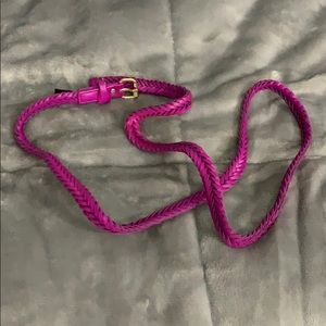 Neon purple belt